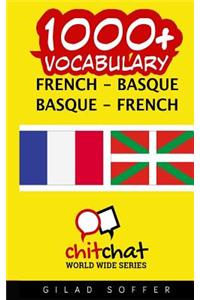 1000+ French - Basque Basque - French Vocabulary