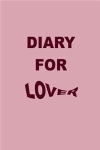 Diary For Lover