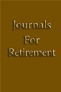 Journals For Retirement