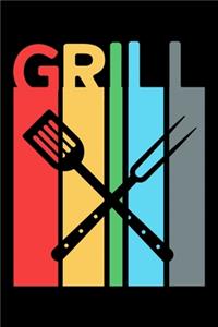 Grill Notizbuch