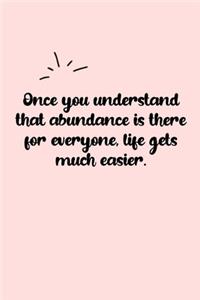 Once you understand that abundance is there for everyone, life gets much easier. Dot Grid Bullet Journal