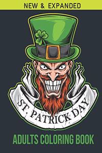 St. Patrick Day Adults Coloring Book