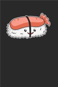 Kawaii Sushi Notebook - Anime Lover Journal Planner