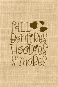 Fall Bonfires Hoodies S'mores