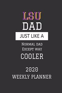 LSU Dad Weekly Planner 2020