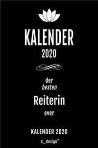 Kalender 2020 für Reiter / Reiterin: Wochenplaner / Tagebuch / Journal für das ganze Jahr: Platz für Notizen, Planung / Planungen / Planer, Erinnerungen und Sprüche