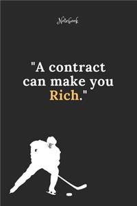 Hockey Notebook Quote 70 Notebook For Hockey Fans and Lovers