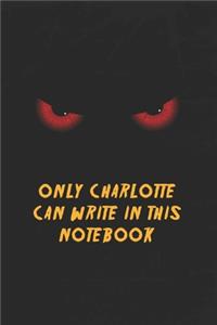 Charlotte Notebook