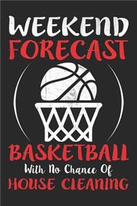 Weekend Forecast Basketball with no Chance of House Cleaning