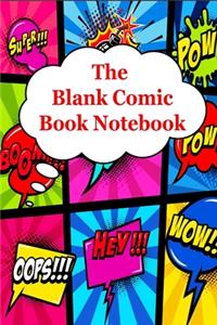 The Blank Comic Book Notebook
