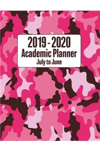 2019 - 2020 Academic Planner July to June