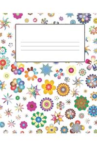 Floral Composition Notebook
