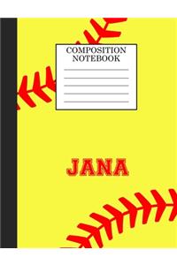 Jana Composition Notebook