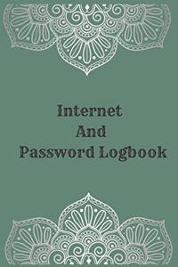 Internet And Password Logbook