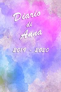 Agenda Scuola 2019 - 2020 - Anna