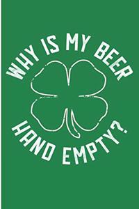 Why Is My Beer Hand Empty?