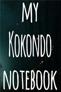 My Kokondo Notebook