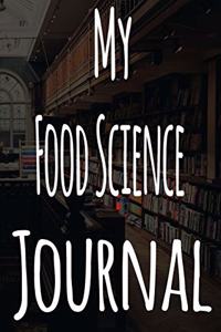 My Food Science Journal