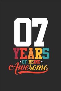 7 Years Of Being Awesome