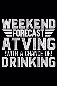 Weekend Forecast Adving With A Chance Of Drinking