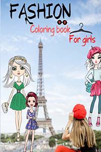 Fashion Coloring Book for Girls