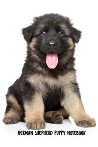 German Shepherd Puppy Notebook