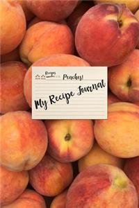 My Recipe Journal For Peaches