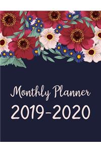 Monthly Planner 2019-2020