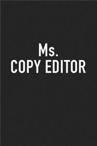 MS Copy Editor
