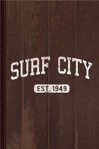 Surf City North Carolina Est 1949 Journal Notebook