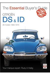 Citroen DS & Id All Models (Except Sm) 1966 to 1975