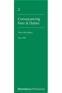 Lawyers Costs and Fees: Conveyancing Fees and Duties