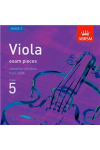 Viola Exam Pieces 2008 CD, ABRSM Grade 5