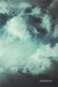 Journal Pages - Dreamy Blue Clouds (Bullet Journal)