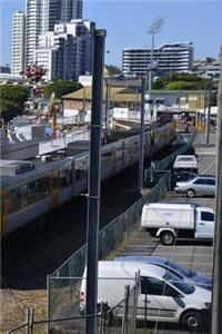 Brisbane Queensland Australia Electric Train Notebook