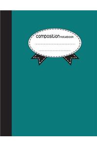 Composition Notebook, 8.5 x 11, 110 pages