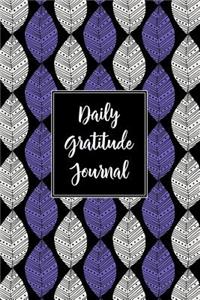 Gratitude Journal Abstract Leaves Pattern 10