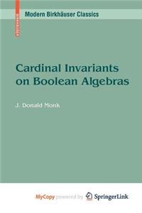 Cardinal Invariants on Boolean Algebras
