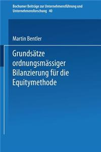 Grundsätze Ordnungsmäßiger Bilanzierung Für Die Equitymethode