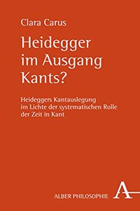 Heidegger Im Ausgang Kants?