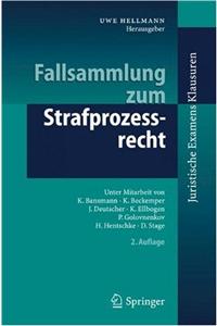 Fallsammlung Zum Strafprozessrecht