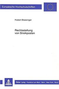 Rechtsstellung von Streikposten