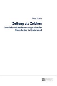 Zeitung ALS Zeichen