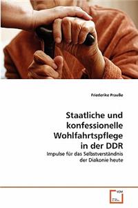 Staatliche und konfessionelle Wohlfahrtspflege in der DDR