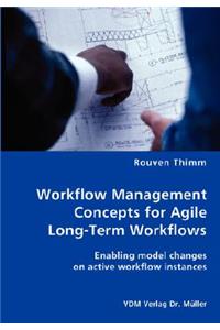 Workflow Management Concepts for Agile Long-Term Workflows - Enabling model changes on active workflow instances