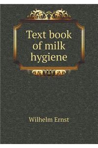Text Book of Milk Hygiene