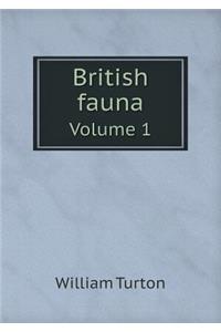 British fauna Volume 1