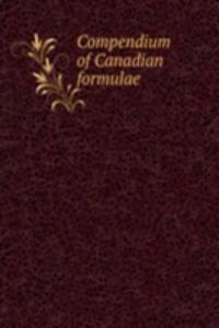 Compendium of Canadian formulae