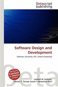 Software Design and Development
