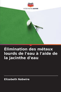 Élimination des métaux lourds de l'eau à l'aide de la jacinthe d'eau